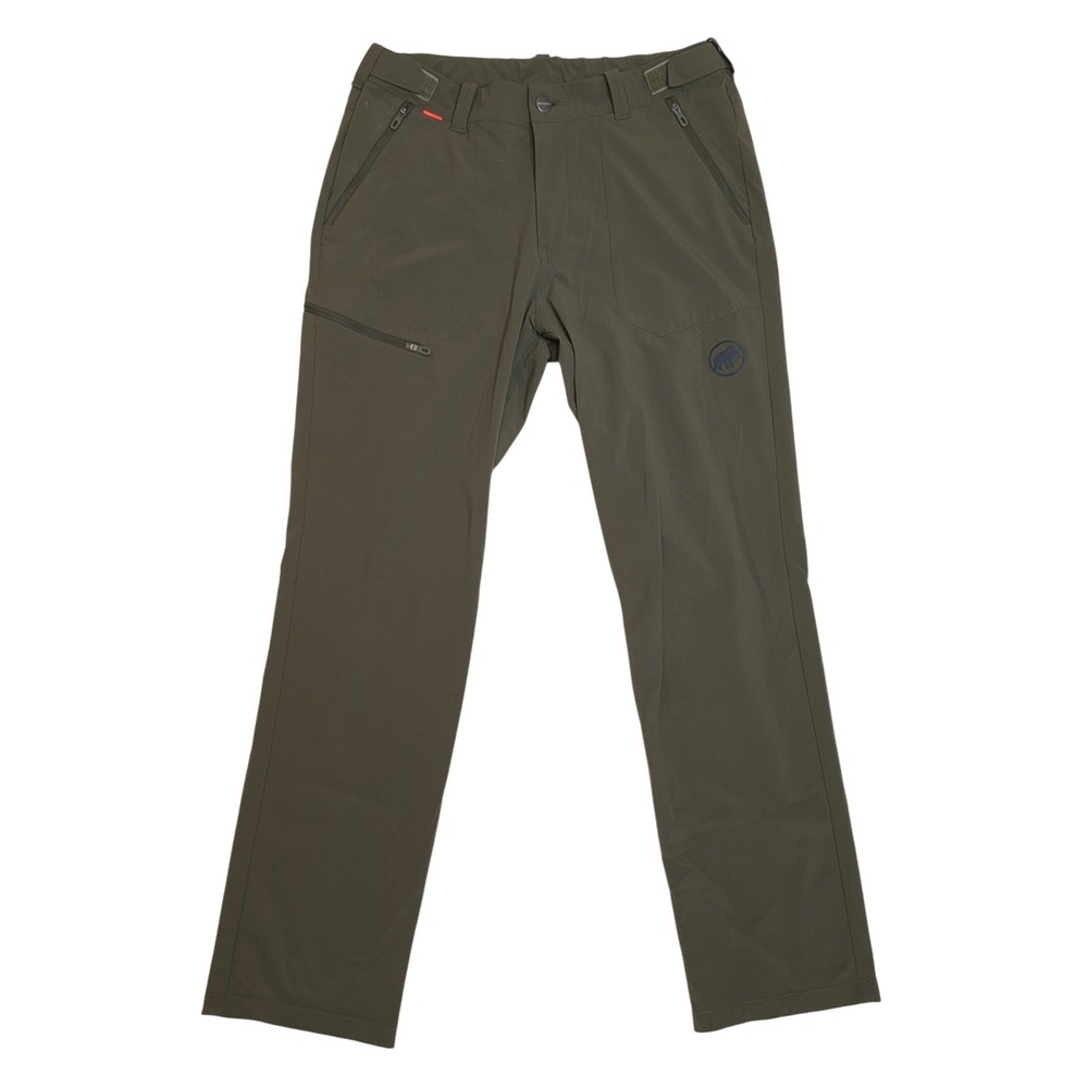 Mammut Courmayeur SO Pants Men's 32 Short Olive Softshell 1022-01670